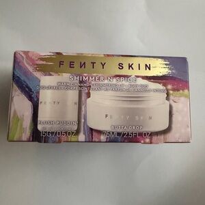 FENTY SKIN Shimmer N Spice Warm Cinnamon Lip & Body Duo - Limited Edition NEW